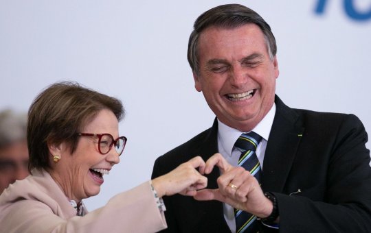 Ministra da Agricultura ganha força para ser vice de Bolsonaro nas eleições
