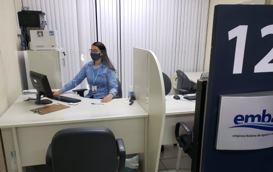 Embasa só atenderá usuários que apresentarem comprovante de vacinação