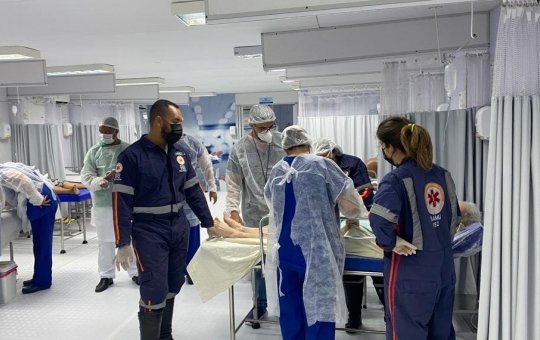 Gripário Pau Miúdo atendeu mais de 500 pacientes só no primeiro final de semana