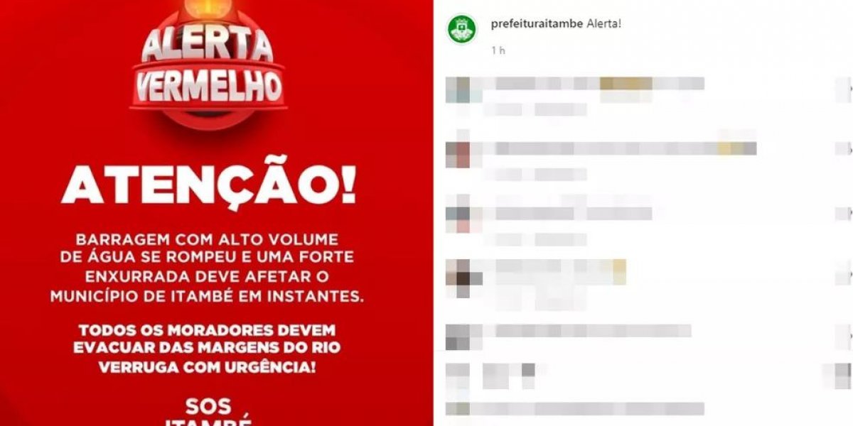 Bahia: Prefeitura de Itambé informa sobre rompimento de barragem