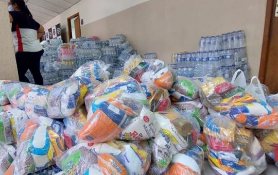 Igreja Universal arrecada 90 toneladas de mantimentos para o sul da Bahia