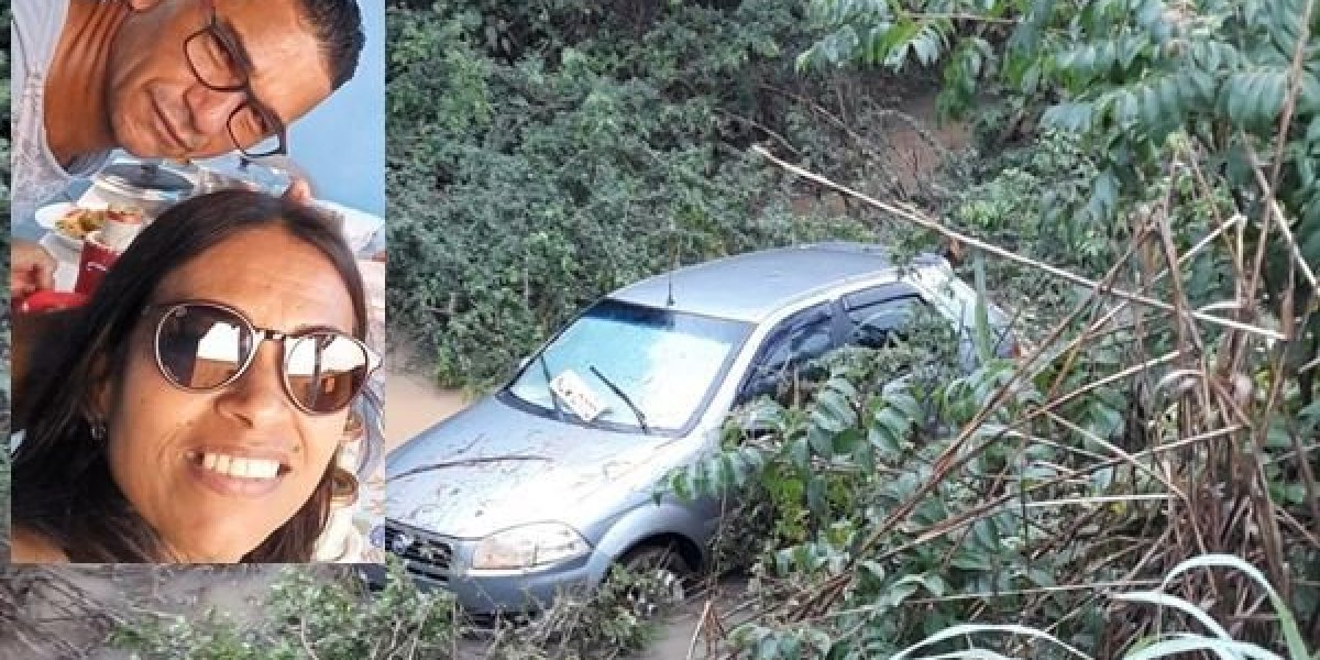 Carro cai em buraco e casal é encontrado morto na Bahia