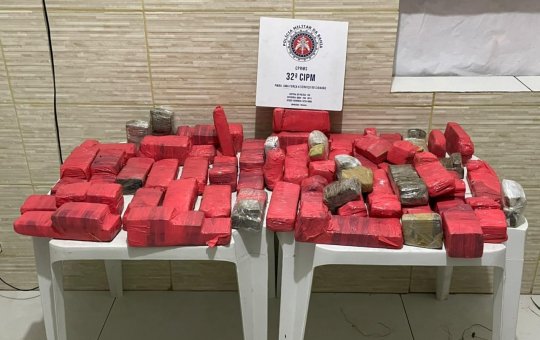 Quase 30 quilos de maconha são apreendidos em Pojuca