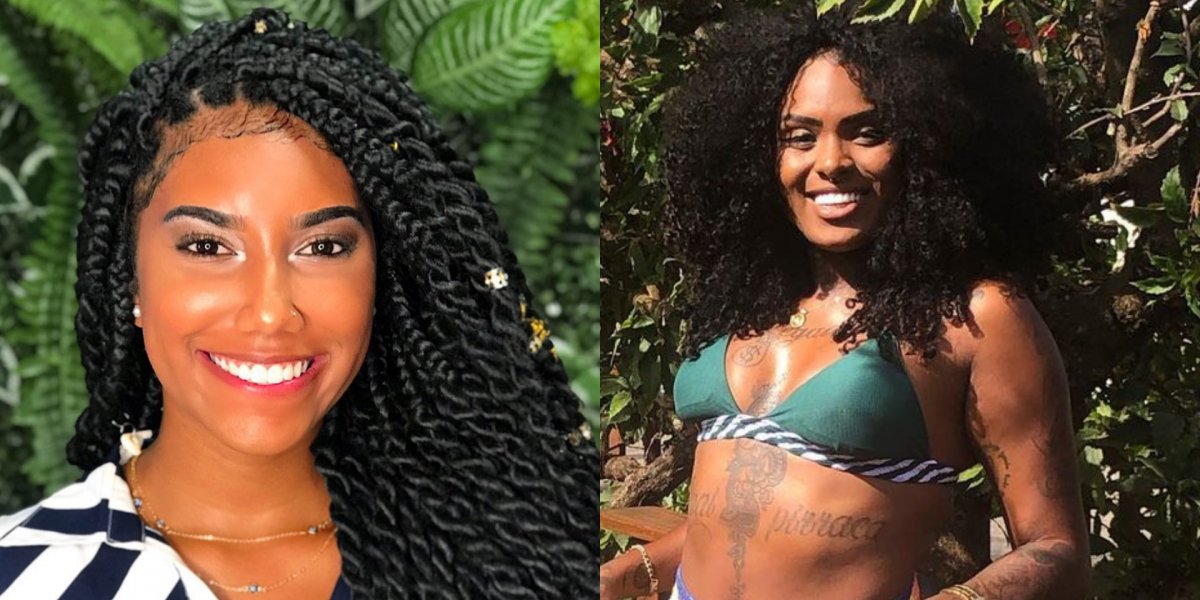 Assumidas, 'A Dama do Pagode' e blogueira baiana postam vídeo juntas