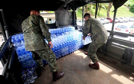 Ação humanitária arrecada 50 mil litros de água para vítimas das chuvas na Bahia