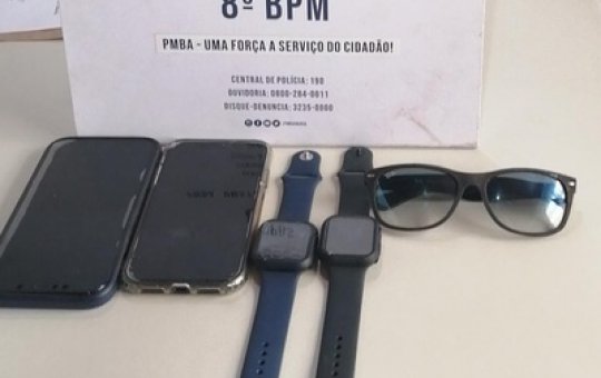 Suspeito de assaltar dois médicos em Porto Seguro é preso em flagrante