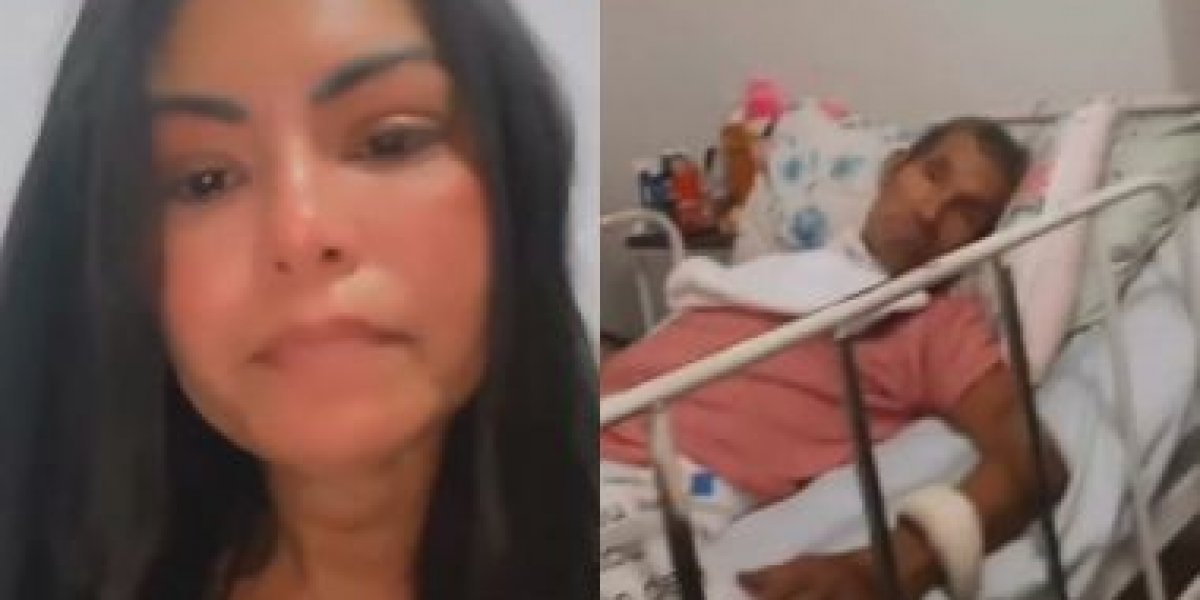 Vocalista da Calcinha Preta faz apelo ao mostrar pai acamado: “preciso de ajuda”