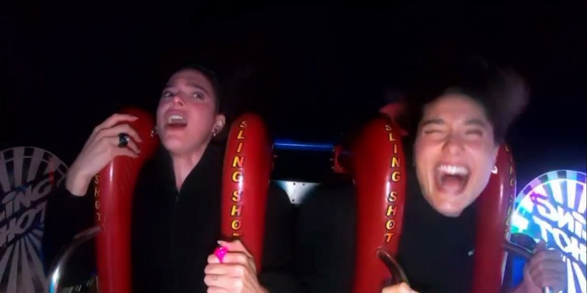 Vídeo de Bruna Marquezine e Sasha Meneghel em parque de diversões viraliza