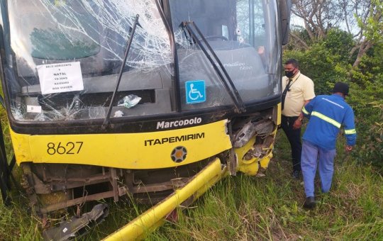 Motorista de ônibus é morto em ataque a tiros na BR-101