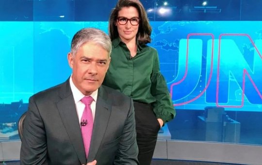 Renata Vasconcellos está com Covid-19 e William Bonner é afastado do JN