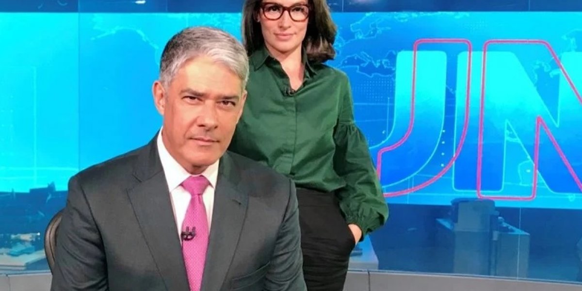Renata Vasconcellos está com Covid-19 e William Bonner é afastado do JN