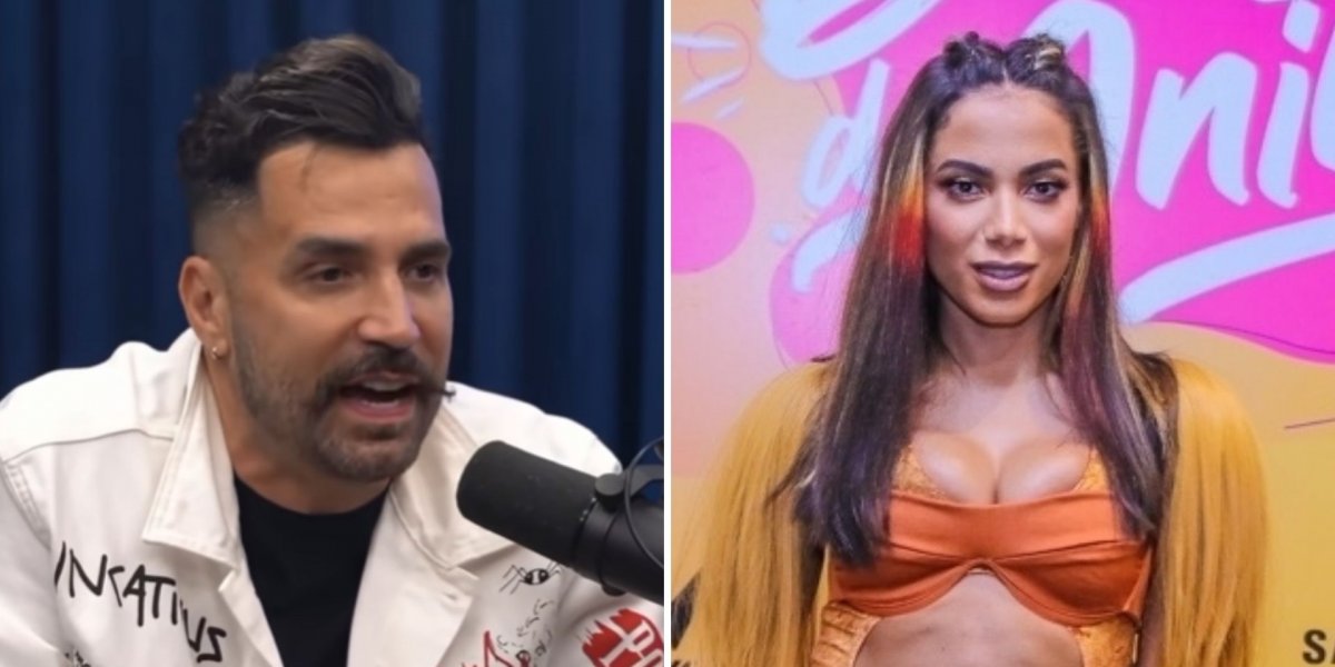 Latino afirma que teve vontade de “arrebentar Anitta na porrada”
