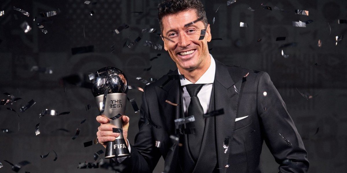 Bicampeão como melhor do mundo, Lewandowski comemora: “Significa muito para mim"