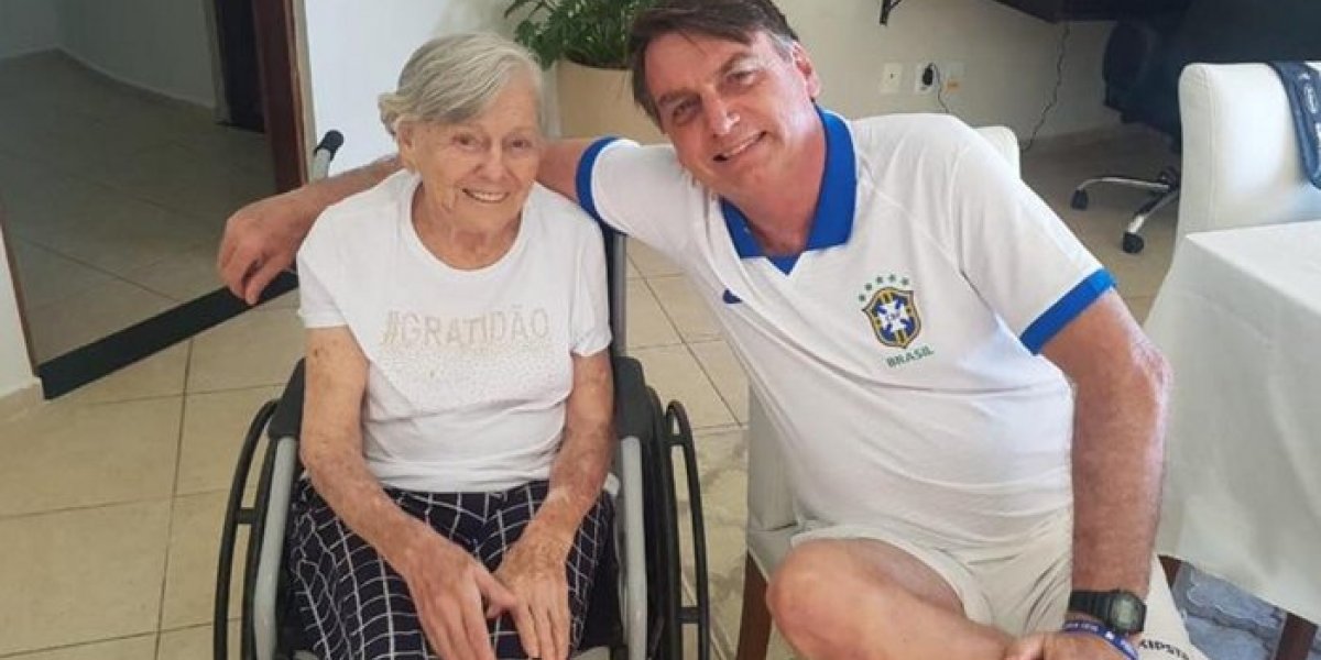 Mãe do presidente Jair Bolsonaro morre aos 94 anos