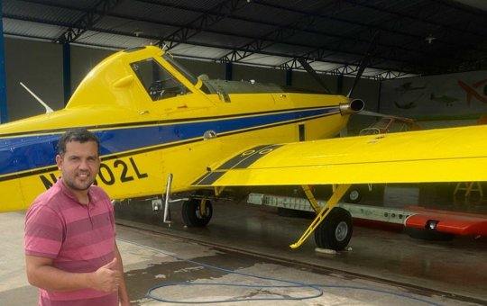 Piloto de 35 anos morre após queda de avião agrícola no oeste da Bahia