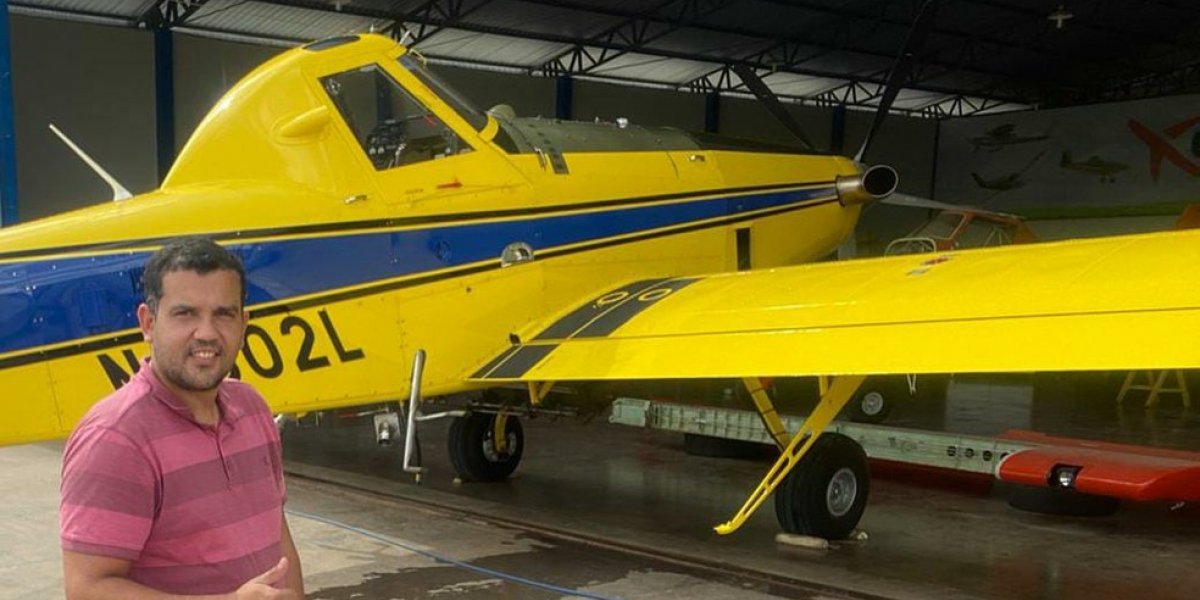 Piloto de 35 anos morre após queda de avião agrícola no oeste da Bahia