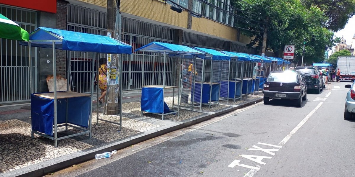 Semop realiza ação de ordenamento na Avenida Sete