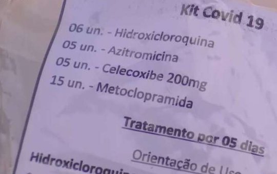 Associação Médica Brasileira pede anulação de portaria que defende kit covid