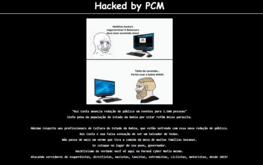 Hackers atacam Rui Costa em nova invasão a sites do governo da Bahia