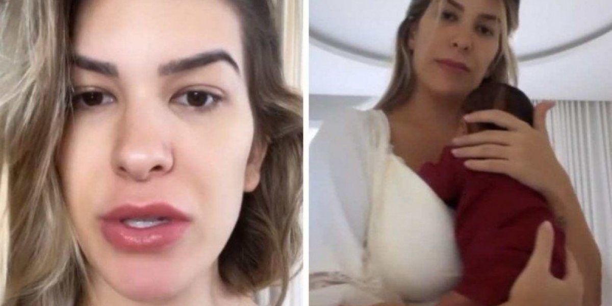 Nas redes sociais, Lore Improta se queixa de dores nas mamas