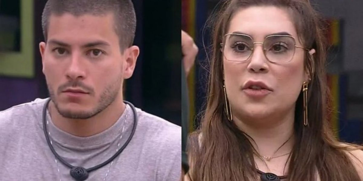 “Quem ama trai?”, questiona Naiara a Arthur Aguiar no BBB22