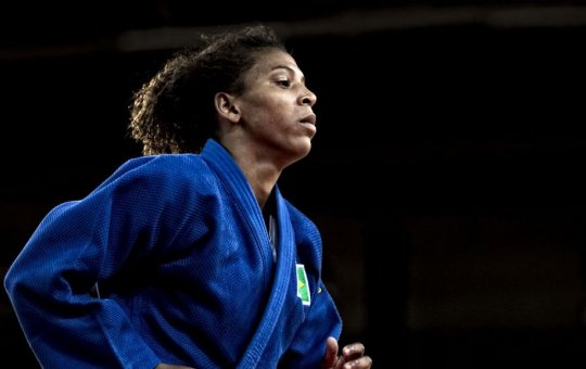 Rafaela Silva é ouro em Portugal na volta ao circuito mundial, em Portugal