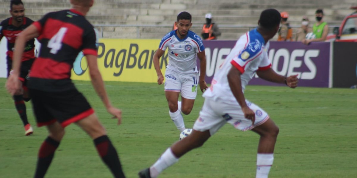 Com gols no final, Bahia vence Campinense em estreia na Copa NE