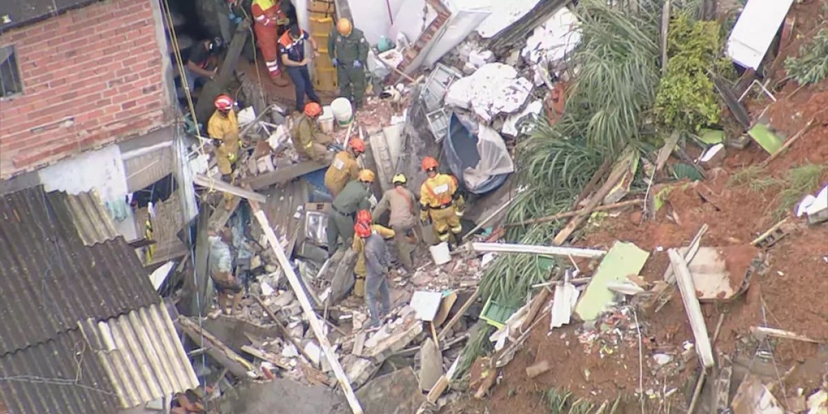 Estado de São Paulo registra 19 mortes em decorrência das fortes chuvas