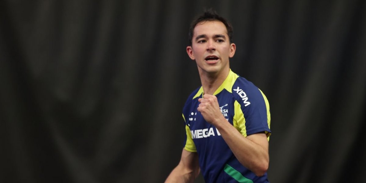 Tênis de mesa: Calderano passa japonês e agora é o 3º melhor do mundo