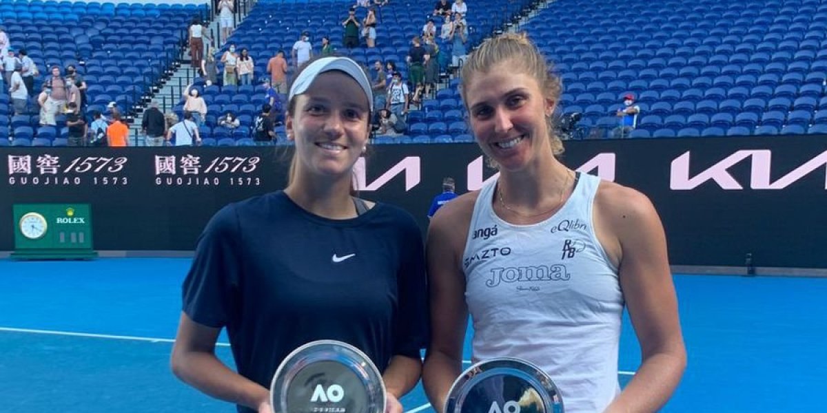 Tênis: vice-campeã de duplas no Aberto da Austrália, Haddad comemora superação