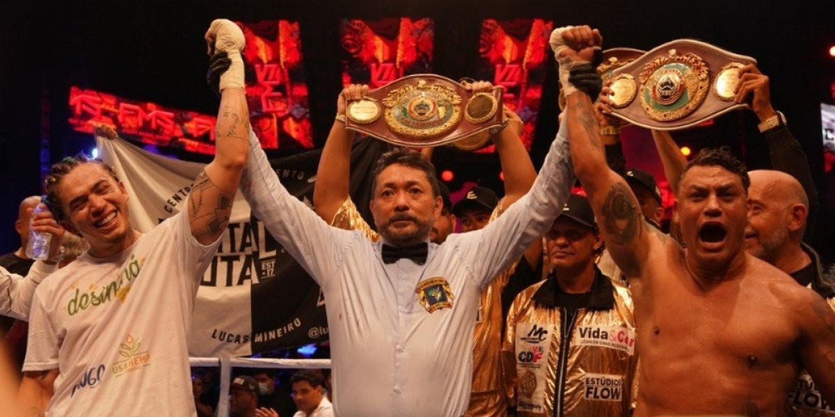 Whindersson Nunes resiste a Popó e empata em sua estreia no boxe