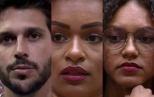 BBB22: Rodrigo, Jessilane e Natália estão no segundo paredão do reality show