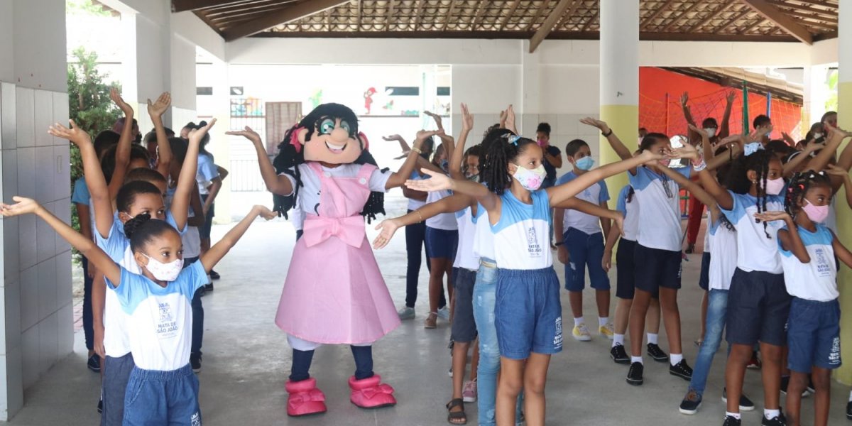 Mais de 9 mil alunos já retornaram às aulas presenciais em Mata de São João