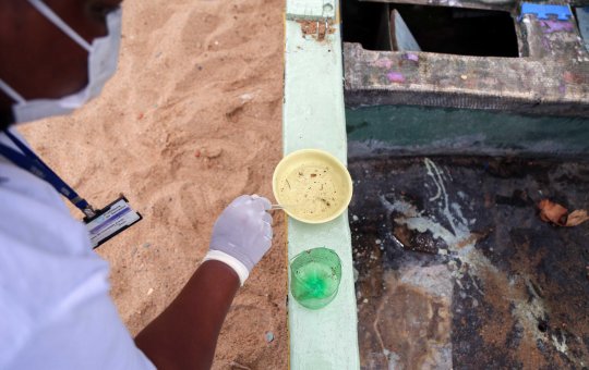 CCZ realiza ação de combate e controle ao Aedes aegypti no bairro Itapuã