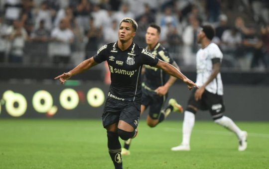 Paulista: Marcos Leonardo comanda vitória do Santos em cima do Corinthians