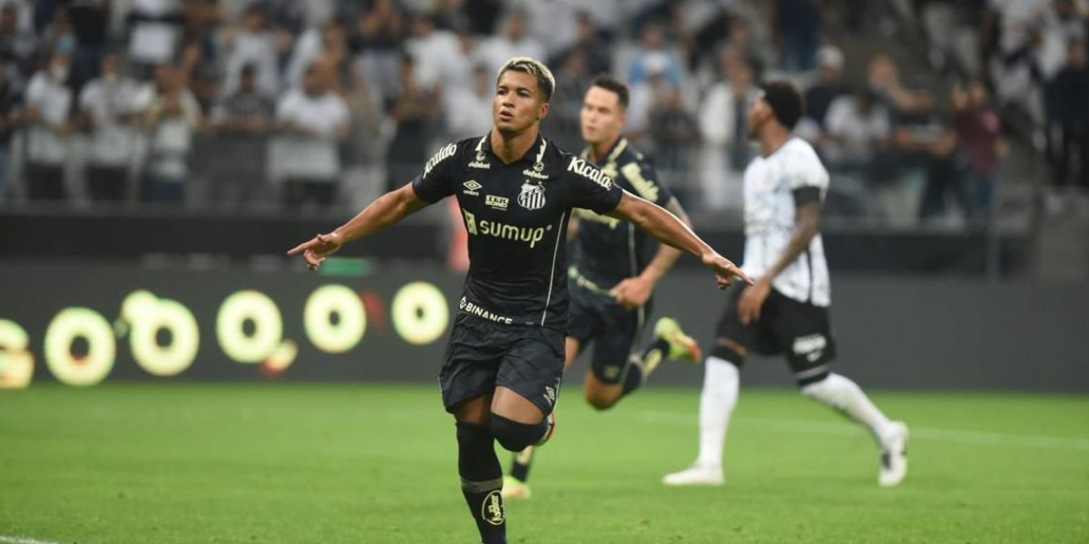 Paulista: Marcos Leonardo comanda vitória do Santos em cima do Corinthians