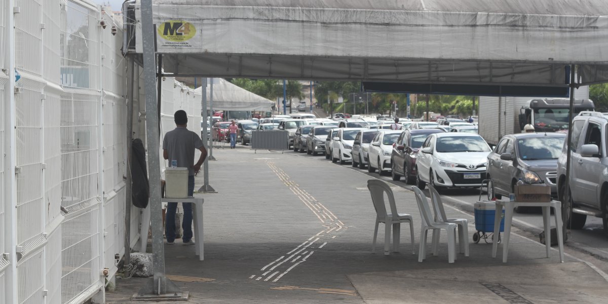 Covid-19: Arena Fonte Nova tem forte movimento em mutirão da 3ª dose