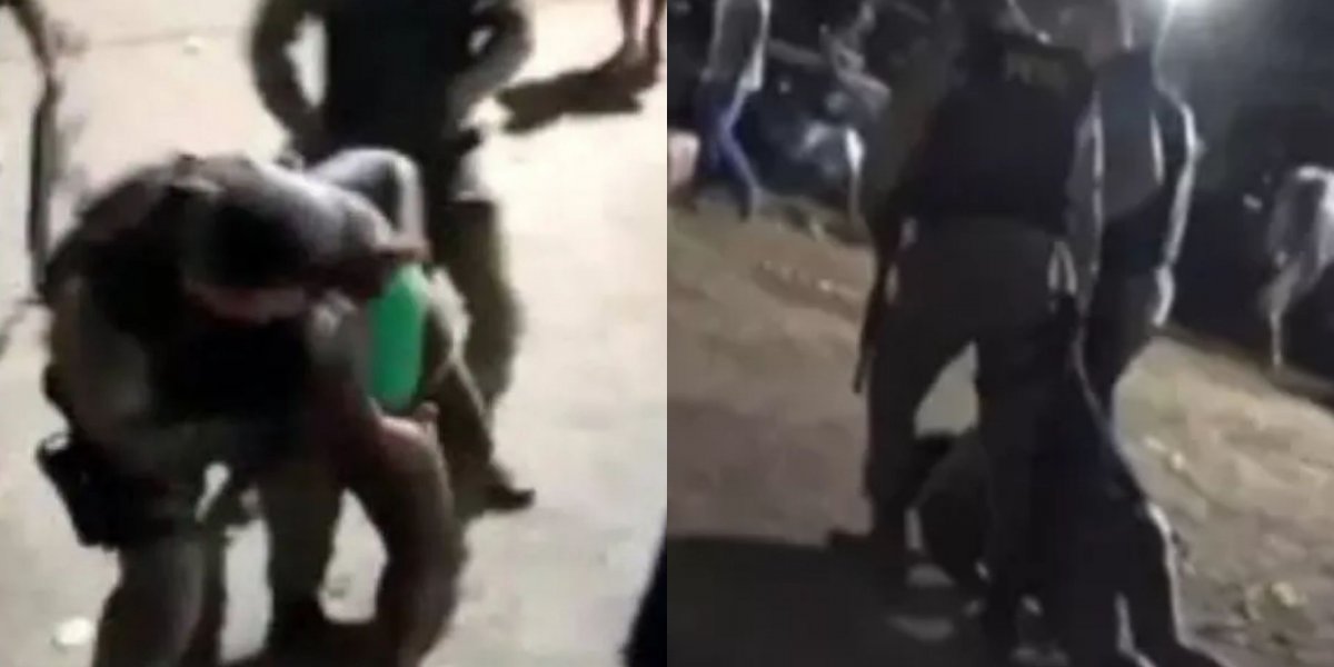 Mulher é agredida e leva 'mata-leão' de PM após briga em Riachão do Jacuípe