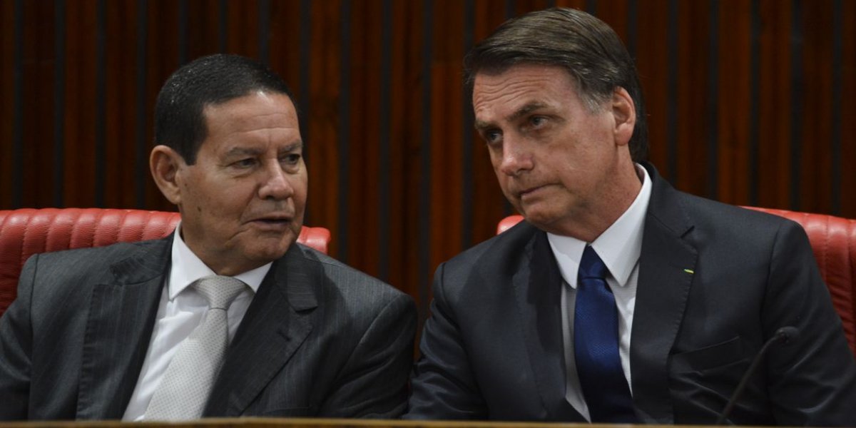 Mourão anuncia que não será vice de Bolsonaro nas eleições