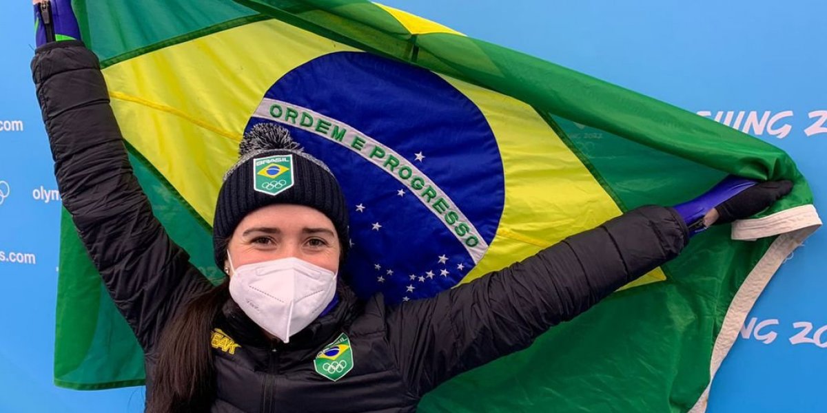 Nicole é a melhor brasileira dos jogos de inverno no gelo