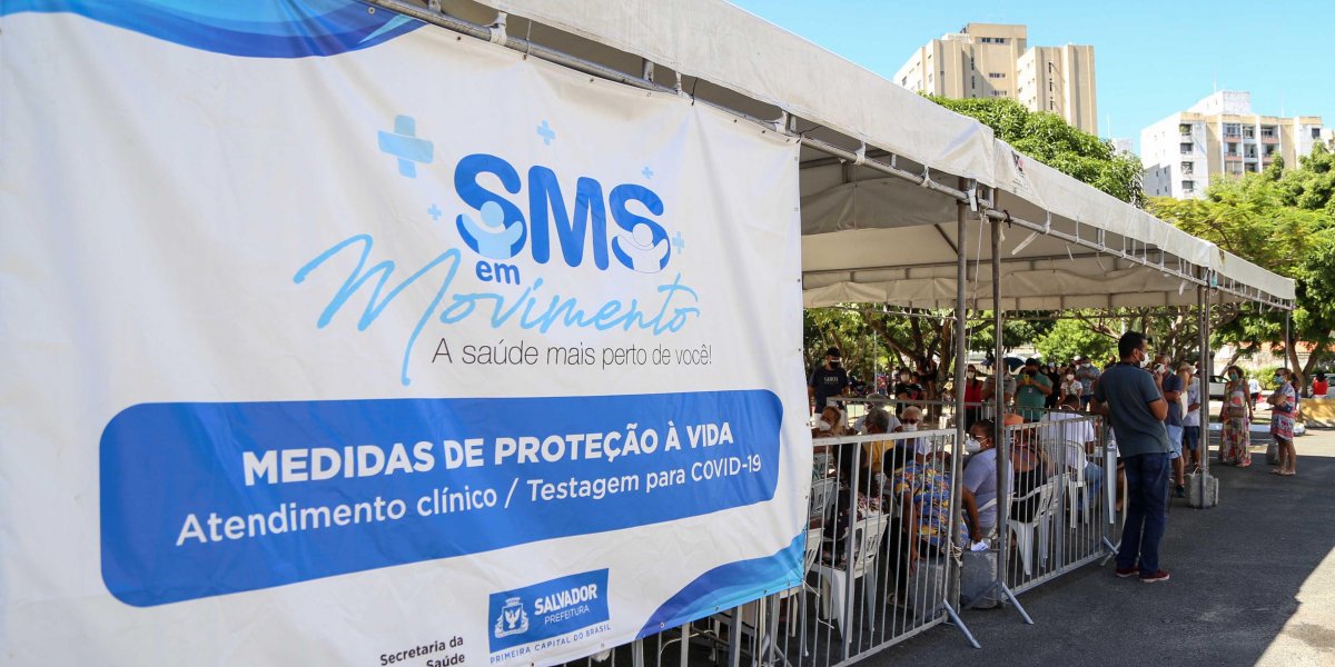 Pontos de testagem rápida em Pernambués e Pituba seguem até sexta (18)