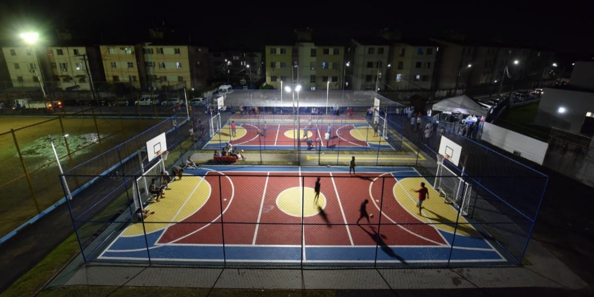 Prefeitura de Salvador entrega complexo esportivo e de lazer no bairro de Pirajá
