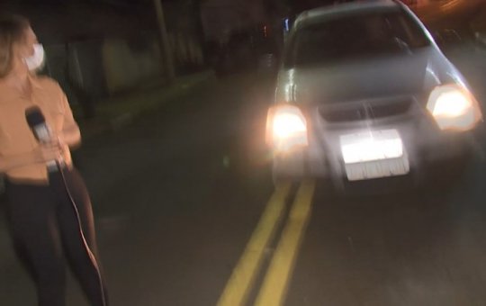 Equipe da Record TV sofre atentado enquanto fazia reportagem