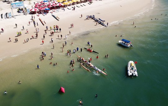 Travessia de canoa entre Salvador e Morro de SP acontece neste sábado (19)