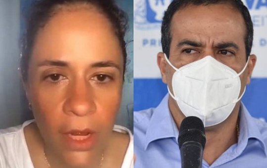 Ex-mulher de Bruno Reis é afastada do emprego após não se vacinar contra Covid