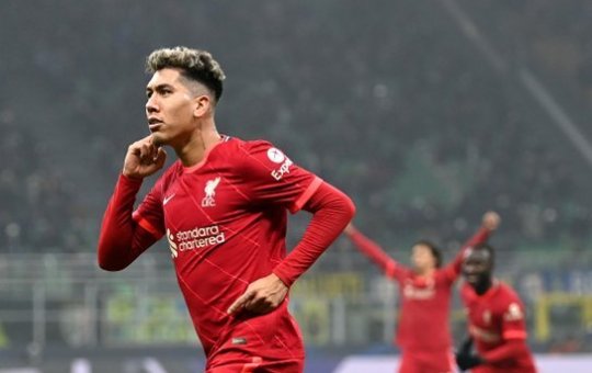 Liverpool vence Inter de Milão e fica perto de avançar na Liga dos Campeões