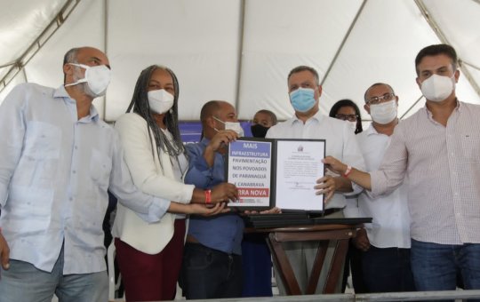 Rui Costa Rui anuncia ampliação de colégio estadual e outras obras em Terra Nova