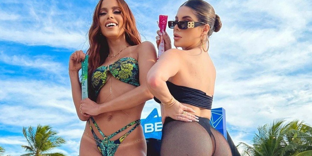 Anitta chega à Salvador para 'Plano B do Carnaval'