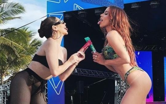 Anitta e Gkay deixam a Bahia após Justiça suspender festa