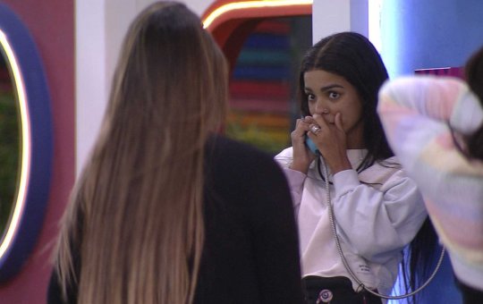 BBB: Brunna atende o Big Fone e indica Gustavo ao paredão